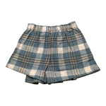 MAYORAL short tinta unita con fantasia scozzese Azzurro per Bambina 4909 AZZURRO MAYORAL 