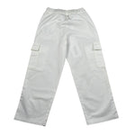 Dondup Pantalon Tinta Unita con Elaatico In Vita per Bambino DMPA041 BIANCO DONDUP 