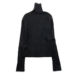 PLEASE maglia collo alto tinta unita Nero per Bambina NB78230G66 NERO PLEASE 