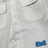 Daniele Alessandrini Camicia tinta unita con Stampa Bianco per Neonato 1295C0823 BIANCO DANIELE ALESSANDRINI 