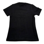 Elisabetta Franchi T-Shirt Girocollo Tinta Unita con Stampa per Bambina EFTS188 NERO ELISABETTA FRANCHI 