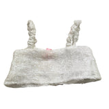 Vicolo Top Tinta Unita con Paillettes per Neonata 3146M00104 BIANCO VICOLO 