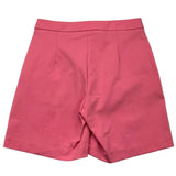 Gaelle Short Tinta Unita Con Girovita Regolabile Rosa Per Bambina