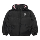 Juicy Couture Giubbino Tinta Unita con Zip E Cappuccio per Bambina JBX6625 NERO JUICY COUTURE 