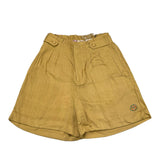 Scotch & Soda Short Tinta Unita Con Elastico In Vita Beige Per Bambina
