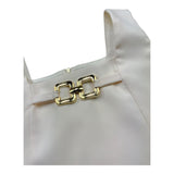 Marc Ellis Top Tinta Unita con Zip per Bambina FCJTP01134X PANNA MARC ELLIS 