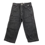 IL GUFO jeans tinta unita con girovita regolabile Nero per Neonato A24PL431J0048N NERO IL GUFO 