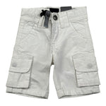 Sarabanda Bermuda Tinta Unita con Girovita Regolabile per Neonato 0J537 BIANCO SARABANDA 