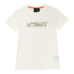 John Richmond T-Shirt Girocollo Tinta Unita con Stampa per Neonato RBP25074TS PANNA JOHN RICHMOND 