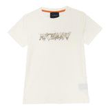 John Richmond T-Shirt Girocollo Tinta Unita con Stampa per Neonato RBP25074TS PANNA JOHN RICHMOND 