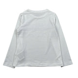 Guess Shirt Girocollo Tinta Unita con Logo per Neonata K5RI04K6YW4 BIANCO GUESS 