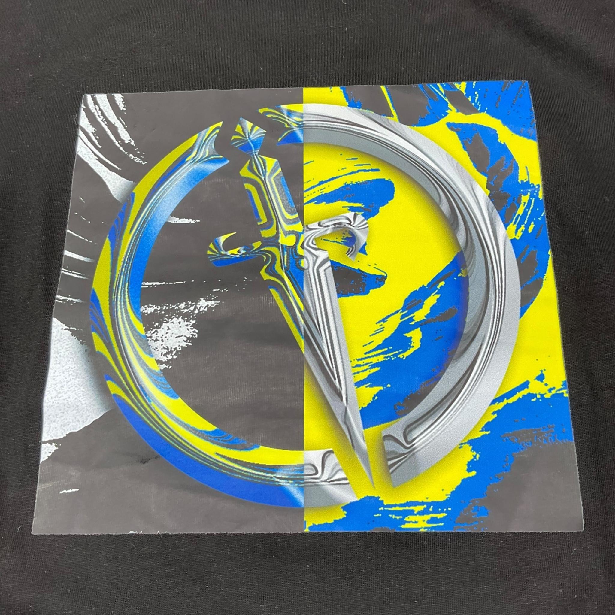 Cesare Paciotti T-Shirt Tinta Unita Girocollo con Stampa per Bambino TSP5107J NERO CESARE PACIOTTI 