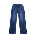 Guess Jeans Tinta Unita con Elastico In Vita per Bambino N5RA05D5FQ0 BLU GUESS 