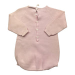 WEDOBLE pagliaccetto tinta unita manica lunga Rosa per Neonata V21033051 ROSA WEDOBLE 