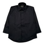 Syst Camicia Manica Lunga Tinta Unita per Bambino CB2005 NERO SYST 