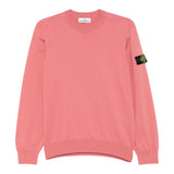 Stone Island Maglia Girocollo Tinta Unita con Logo per Bambino K1S165100001 CORALLO STONE ISLAND 