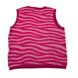 J'Aime' Top Giromanica Tinta Unita Fuxia Per Bambina