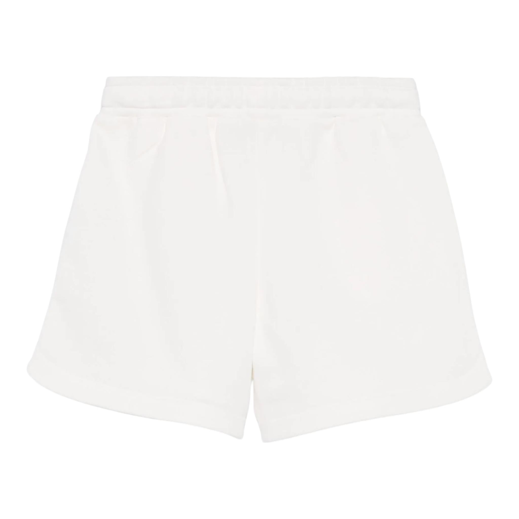 Moschino Short Tuta Tinta Unita con Loog per Bambina HDQ01M BIANCO MOSCHINO 