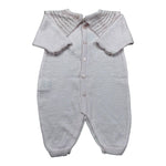 Marlu' Tutina Manica Lunga Tinta Unita per Neonata EL1710 ROSA MARLU' 