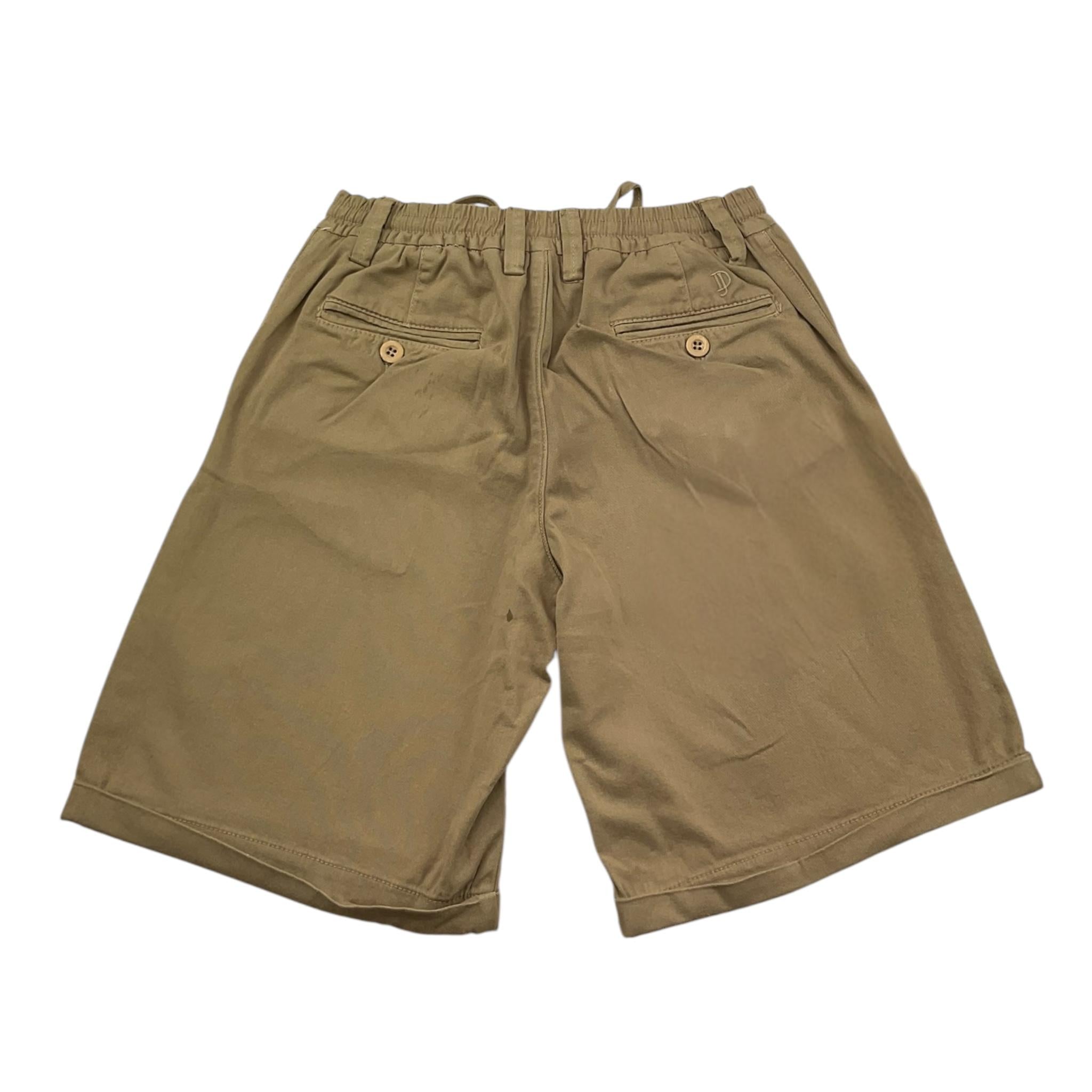 Dan John Bermuda Tinta Unita con Elastic In Vita per Bambino BMD5102J BEIGE DAN JOHN 