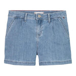 Tommy Hilfiger Short In Denim Tinta Unita con Girovita Regolabile per Bambina KG0KG08451 AZZURRO TOMMY HILFIGER 