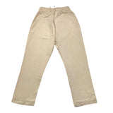 Never Too Pantalone Tinta Unita Con Elastico In Vita Beige Per Bambino
