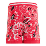 ETRO short tinta unita con fantasia Fragola per Bambina GU6A59 FRAGOLA ETRO 