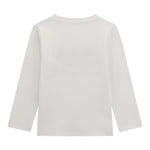 Guess Shirt Girocollo Tinta Unita con Logo per Neonato N5RI17K8HM4X BIANCO GUESS 