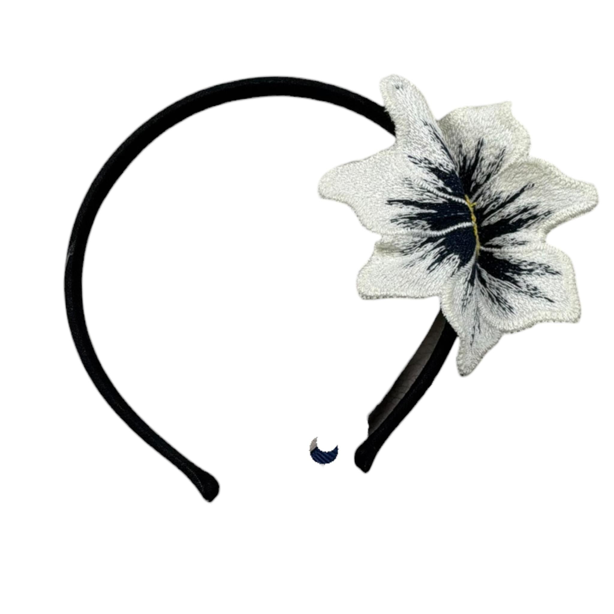 Piccola Ludo Cerchietto Tinta Unita per Bambina BS10WA004 BLU PICCOLA LUDO 