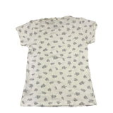 Story Loris T-Shirt Intima Tinta Unita Con Fantasia Panna Per Bambina