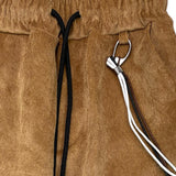 NEVER TOO pantalone tinta unita con elastico in vita Cammello per Bambino NT1841B CAMMELLO NEVER TOO 