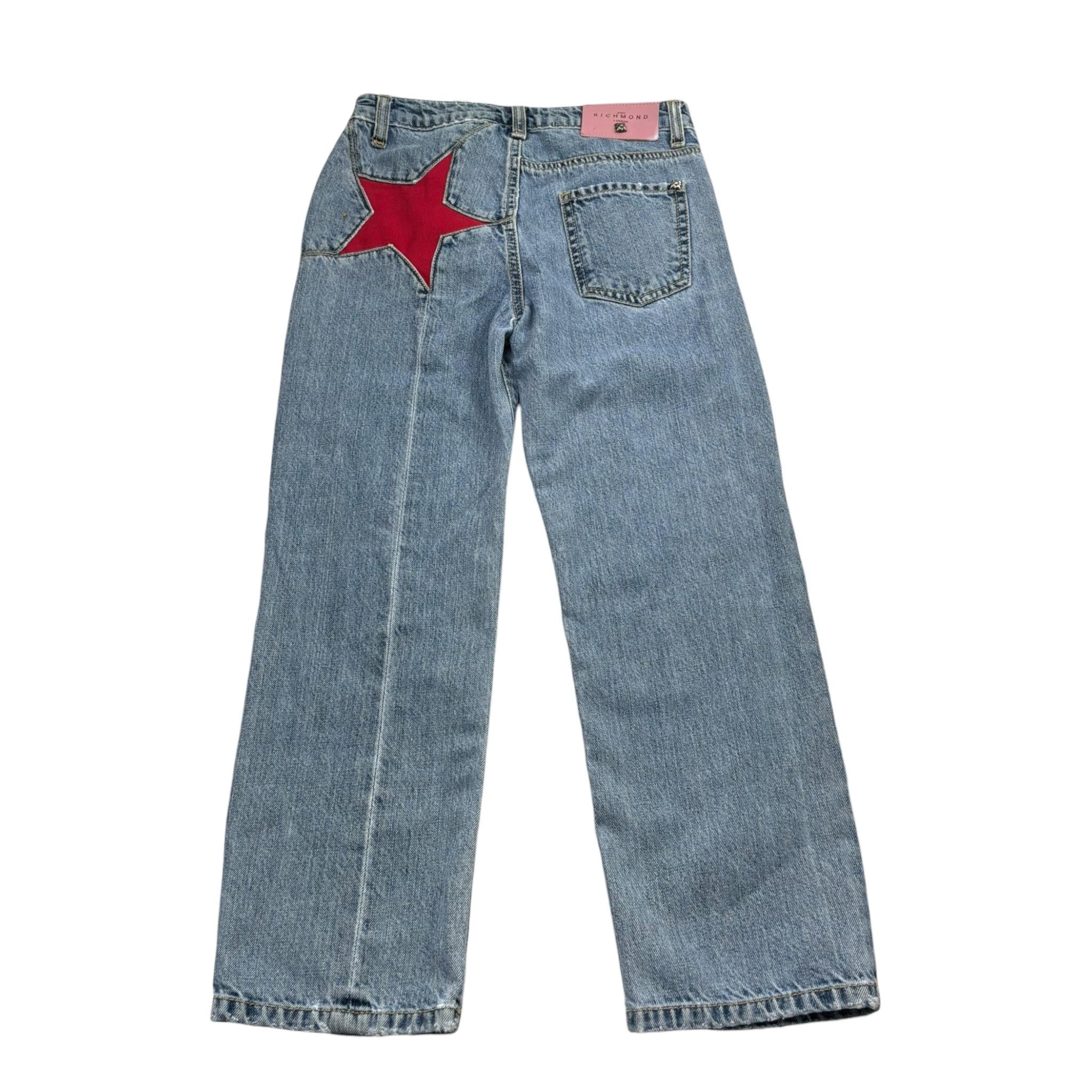 John Richmond Jeans Tina Unita con Girovita Regolabile per Bambina RGP26100JE AZZURRO JOHN RICHMOND 