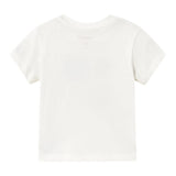 Mayoral T-Shirt Girocollo Tinta Unita con Stampa per Neonato 1056 BIANCO MAYORAL 