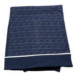 CESARE PACIOTTI coperta tinta unita con logo Blu per Neonato COP5302N BLU CESARE PACIOTTI 