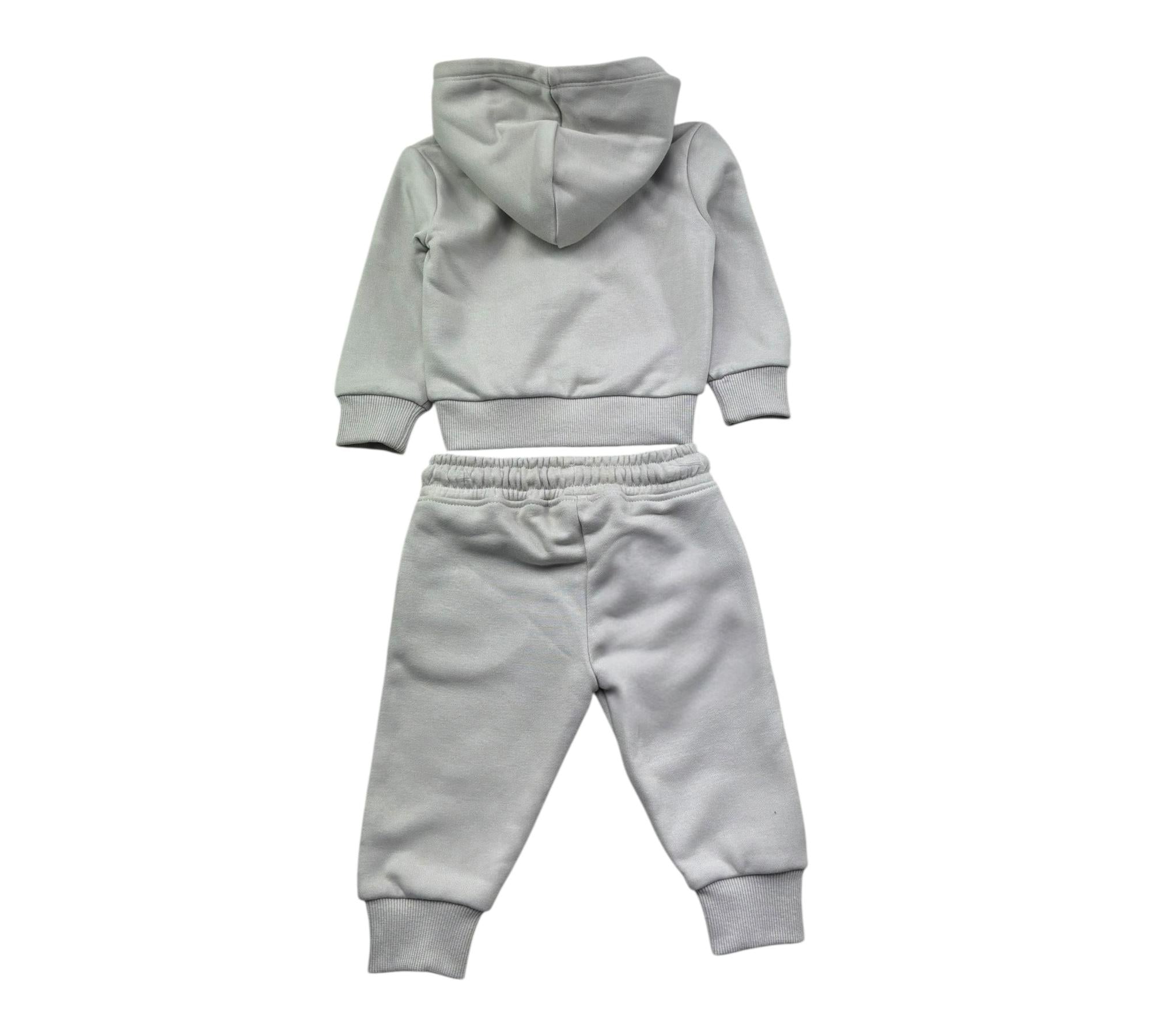 John Richmond Completo 2 Pezzi Felpa-Pantalone Tinta Unita per Neonato RIP26007CE GRIGIO JOHN RICHMOND 