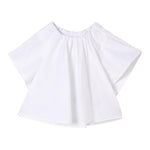 Maison Margiela Camicia Tinta Unita per Bambina M60760 BIANCO MAISON MARGIELA 