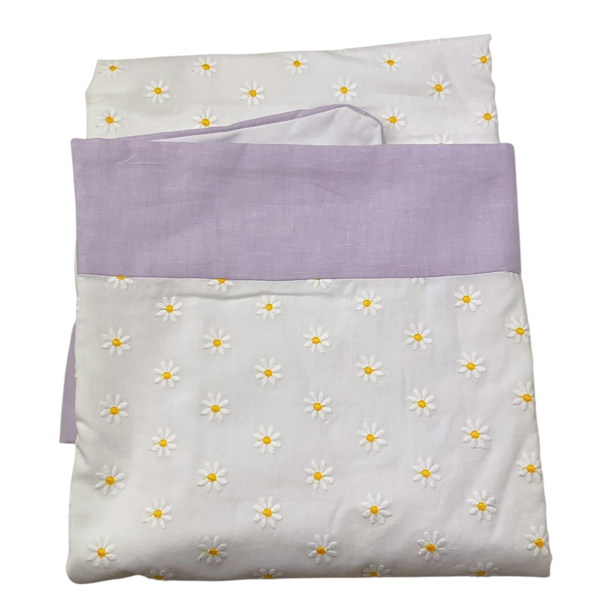 I Delfi Coperta Bicolore con Applicazioni per Neonata 25P5065 BIANCO I DELFI 