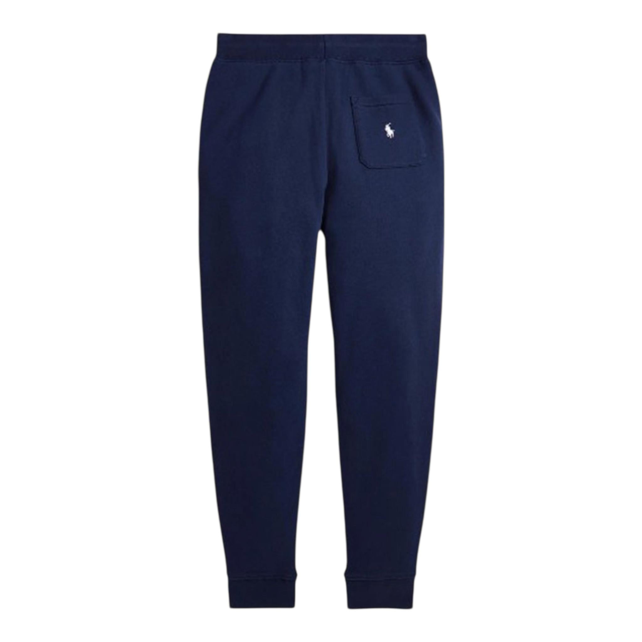 Ralph Lauren Pantalone Modello Tuta Tinta Unita con Elastico In Vita per Bambino 323934246003 BLU RALPH LAUREN 