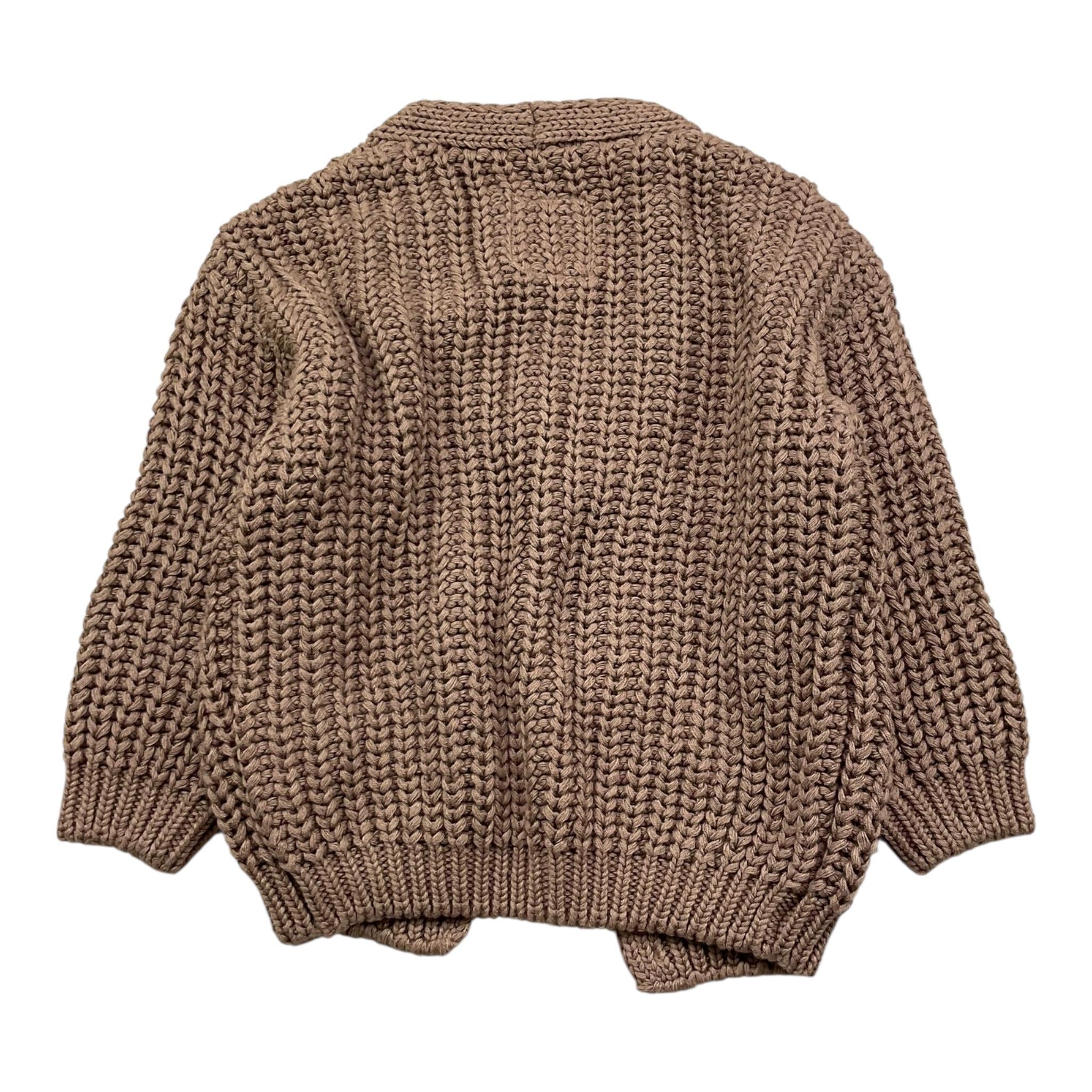 PLAY UP cardigan tinta unita con bottoni Marrone per Neonata PA011AP11404N MARRONE PLAY UP 