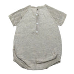 Wedoble Pagliaccetto Mezza Manica Tinta Unita per Neonato V2506305B BEIGE WEDOBLE 