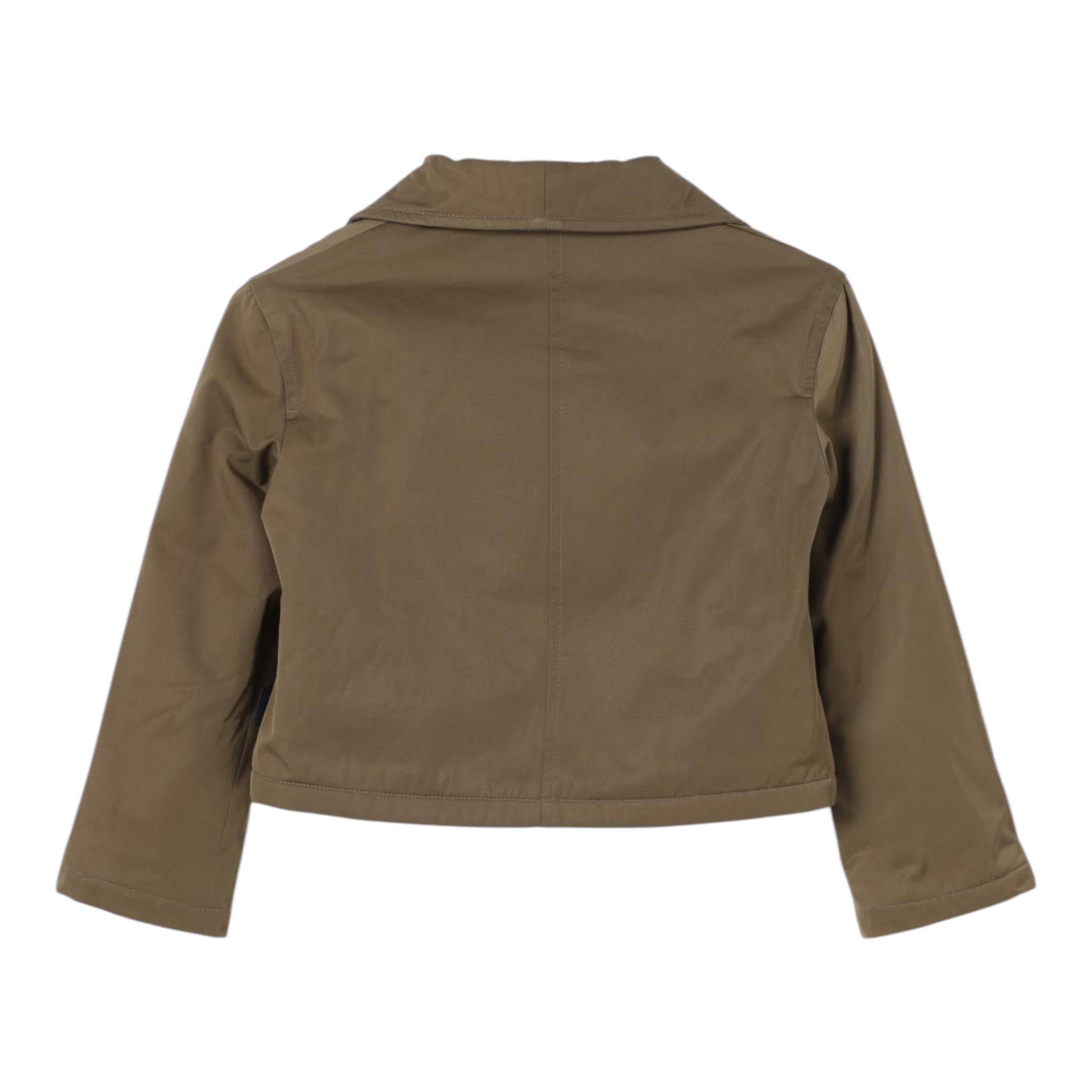 ASPESI giacca tinta unita con bottoni Verde per Bambina F24044GMN0104 VERDE ASPESI 