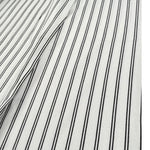 Please Pantalone Tinta Unita Modello A Palazzo con Fantasia A Righe per Bambina PE32131G73 BIANCO PLEASE 