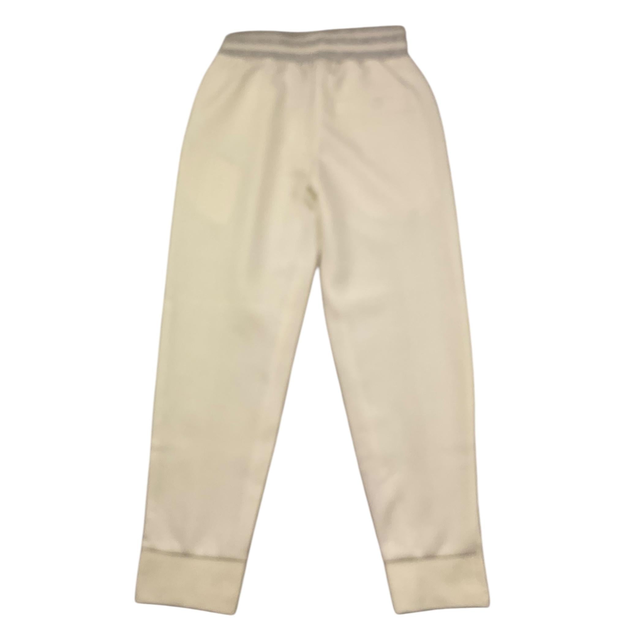 Dnj Pantalone Tinta Unita con Elastico In Vita In Contrasto per Bambino PFD5102J PANNA DNJ 