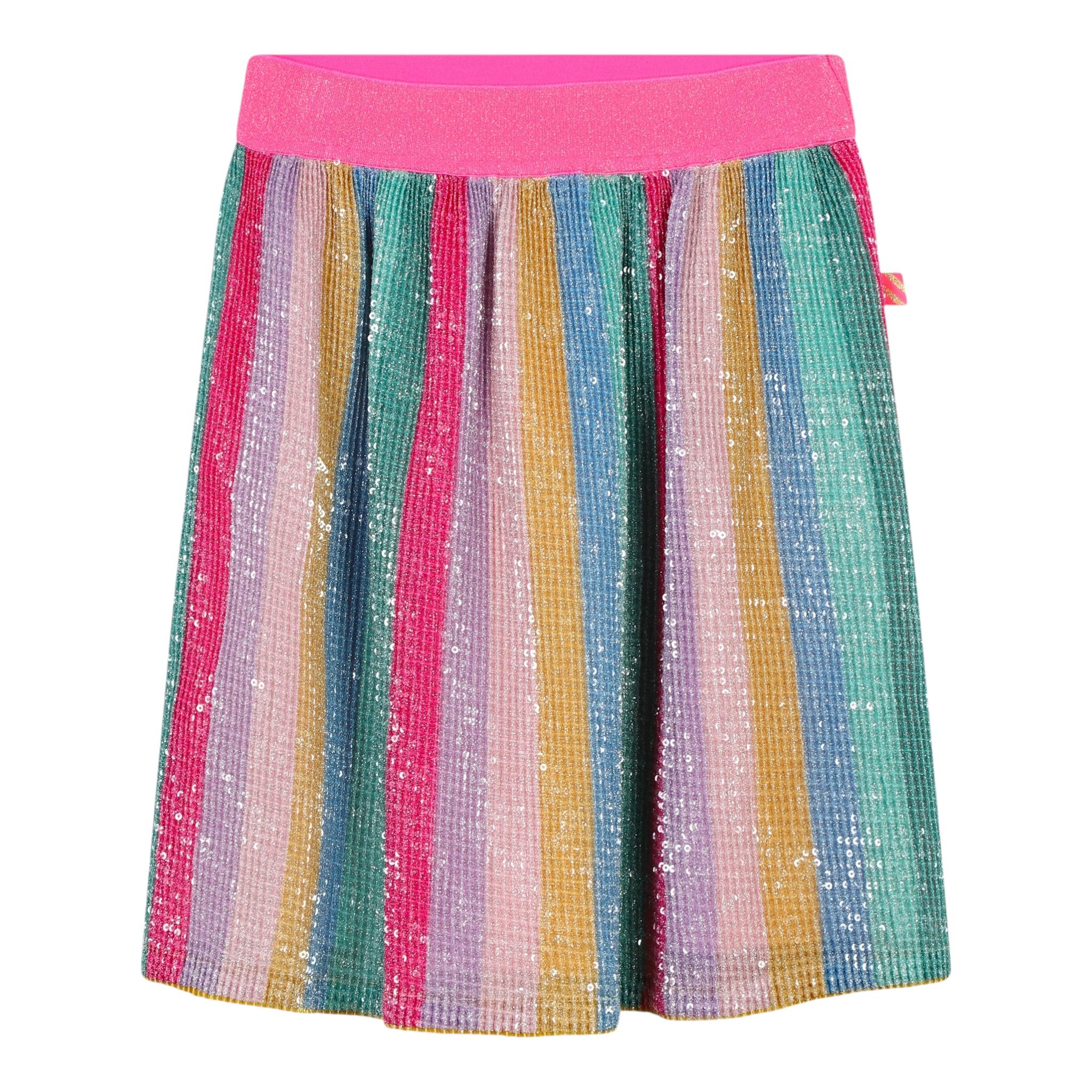 BillIEBLUSH gonna tinta unita con paillettes Multicolor per Bambina UE20419 MULTICOLOR BillIEBLUSH 