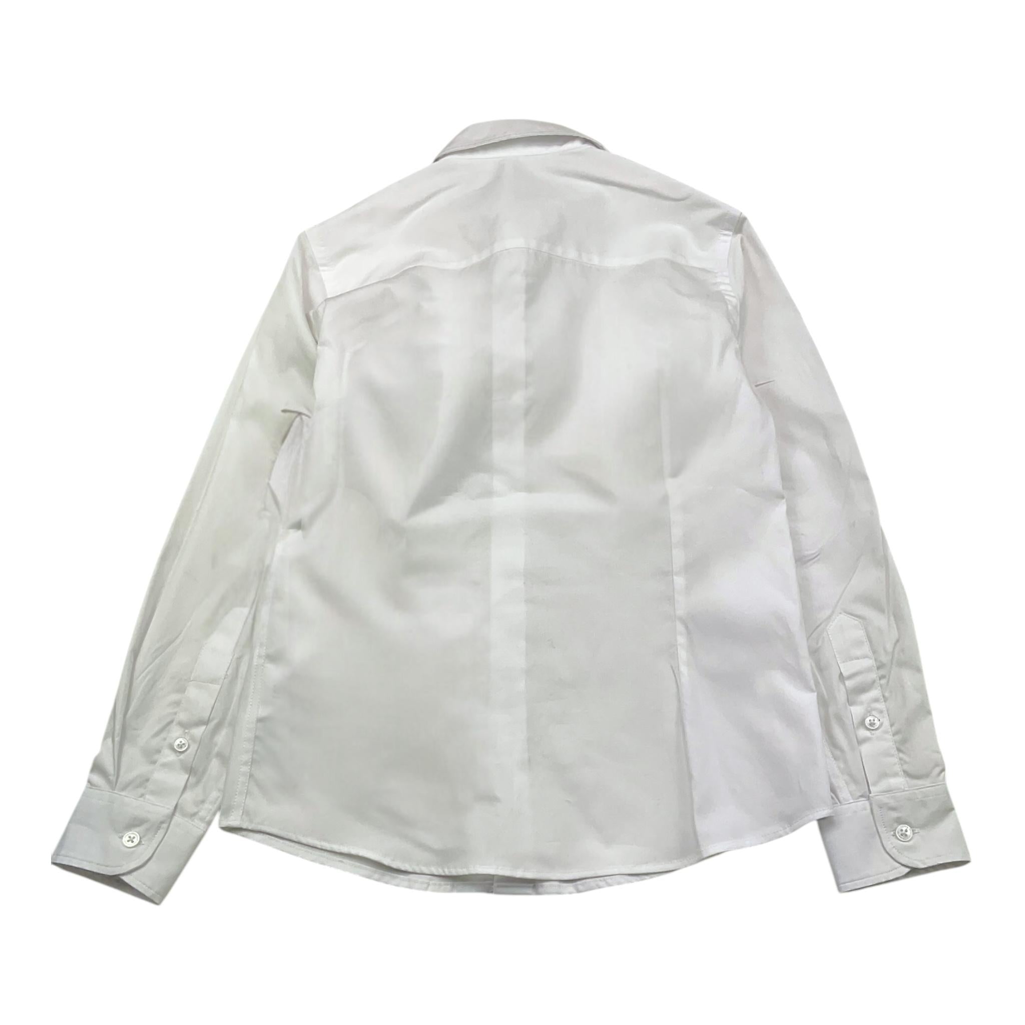 PAOLO PECORA camicia tinta unita  Bianco per Bambino PP4103 BIANCO PAOLO PECORA 