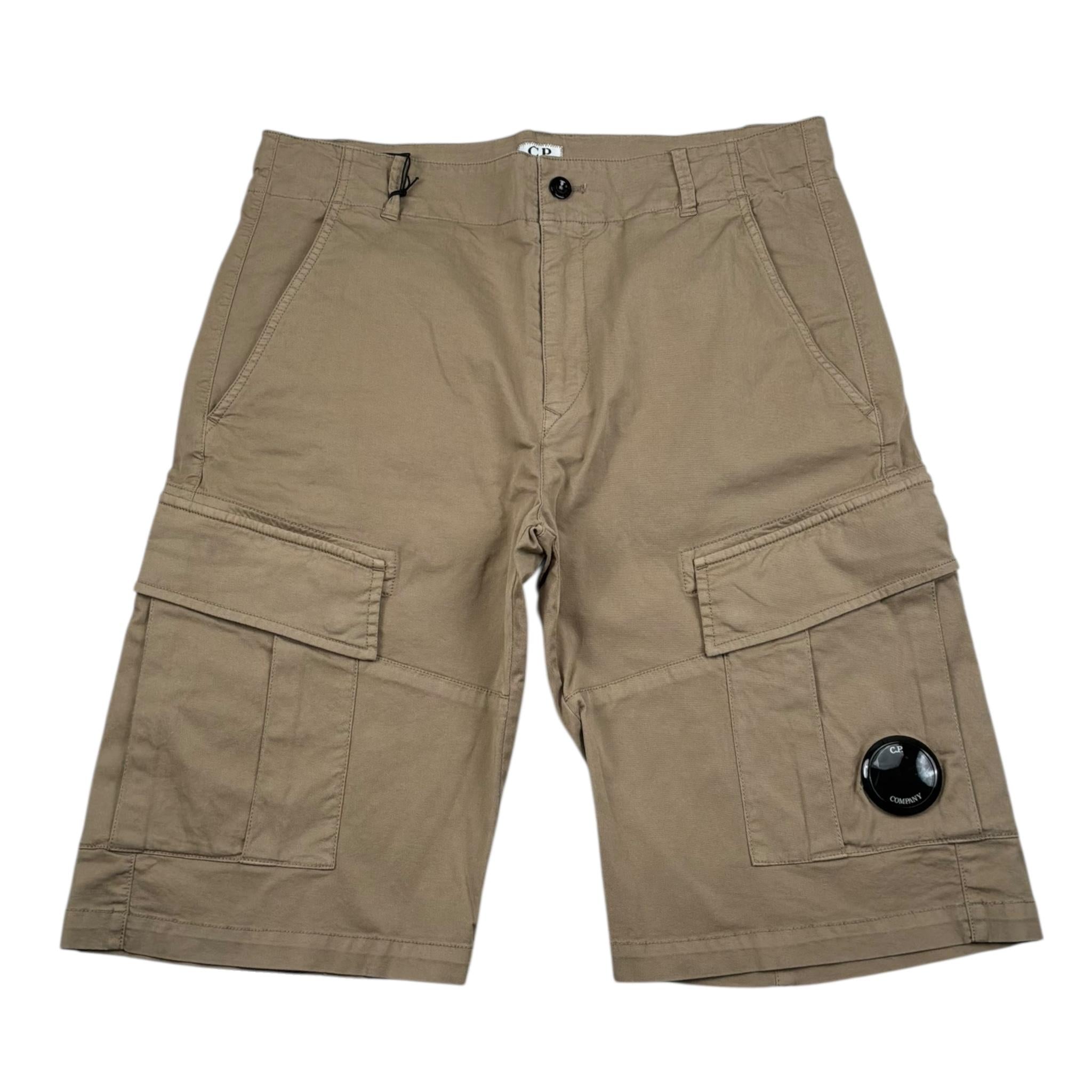 C.P. Company Bermuda Tinta Unita con Girovita Regolabile per Bambino CMQ005 BEIGE C.P. COMPANY 