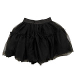 FUN & FUN gonna tinta unita con tulle ed elastico in vita Nero per Bambina FNBSK15775 NERO FUN & FUN 