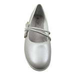 Gai  Mattiolo Ballerina Tinta Unita con Applicazione per Bambina GMS649103 PANNA GAI  MATTIOLO 