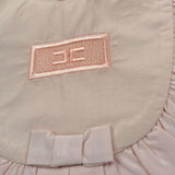 Elisabetta Franchi Pagliaccetto Tinta Unita con Rouches per Neonata ENPG045 ROSA ELISABETTA FRANCHI 