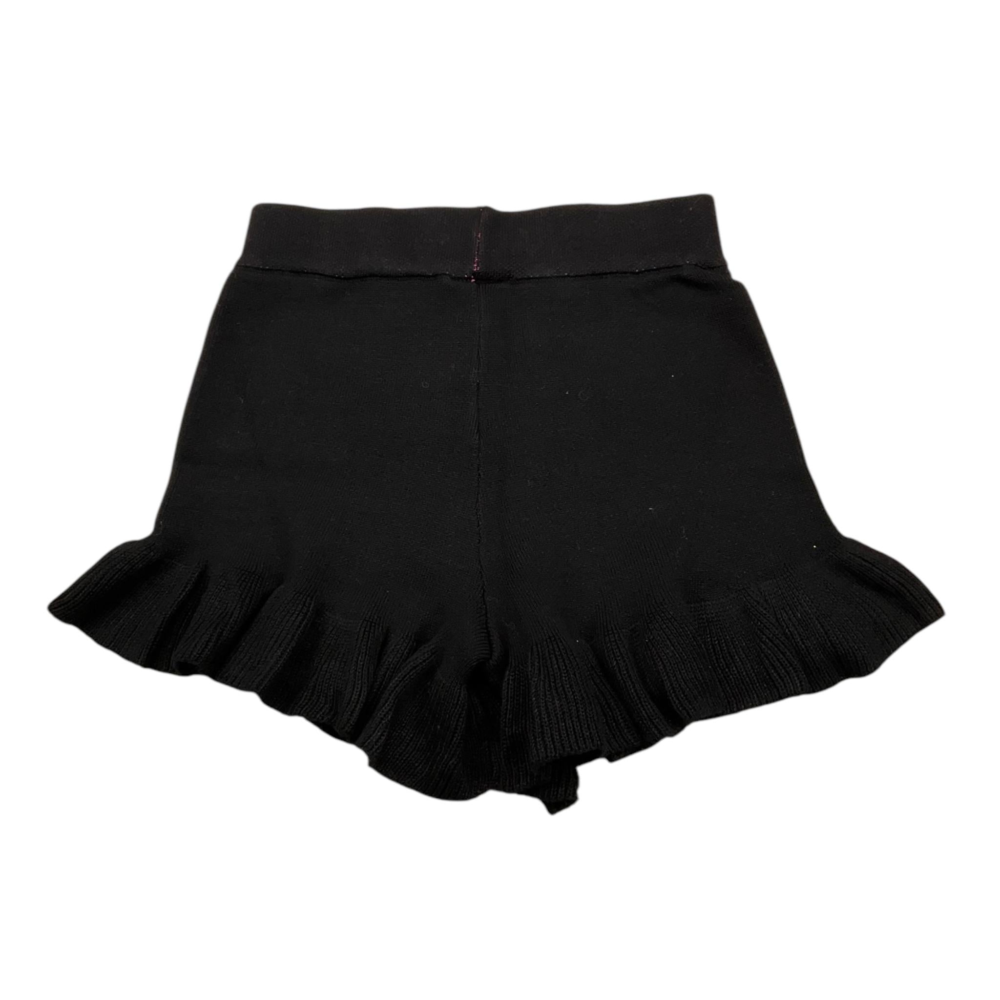 MARC ELLIS short tinta unita con stampa e elastico in vita Nero per Bambina JMNSO00181 NERO MARC ELLIS 